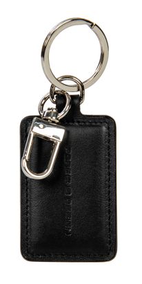 PORSCHE DESIGN Keyring Square Black