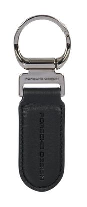 PORSCHE DESIGN Keyring Oval Black