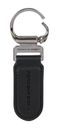 PORSCHE DESIGN Keyring Oval Black PORSCHE DESIGN Keyring Oval Black