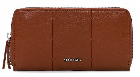 SURI FREY Dorothy Zip Around Wallet Cognac