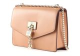 DKNY Elissa Logo Shoulder Bag S / M Cashew