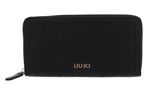 LIU JO Tenace Zip Around Wallet XL Nero LIU JO Tenace Zip Around Wallet XL Nero