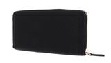 LIU JO Tenace Zip Around Wallet XL Nero LIU JO Tenace Zip Around Wallet XL Nero