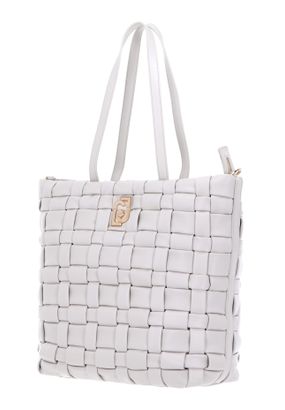 LIU JO ショッパーバッグ TOTE BAG LIU JO shopper bag Printed Denim Tote L Denim Flowers | Buy