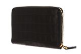 COCCINELLE Lucilla Croco Shiny Soft Zip Around Wallet Bark COCCINELLE Lucilla Croco Shiny Soft Zip Around Wallet Bark