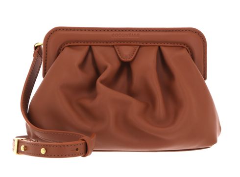 COCCINELLE Mini Bag Smooth Calf Caramel