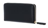 COCCINELLE Tassel Zip Around Wallet Noir