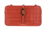 COCCINELLE Mini Bag Crossbody Croco Soft Geranium COCCINELLE Mini Bag Crossbody Croco Soft Geranium