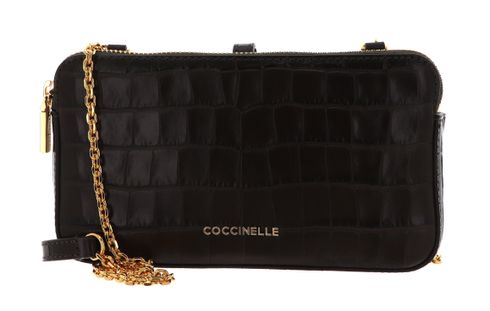 COCCINELLE Mini Bag Crossbody Croco Soft Bark