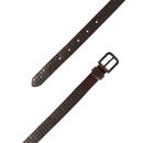 REPLAY Leather Belt W75 Faded Black Brown REPLAY Leather Belt W75 Faded Black Brown