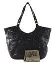 CAMPOMAGGI Woven Leather Bags Shopping Bag L Nero