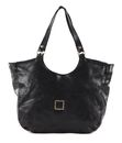CAMPOMAGGI Woven Leather Bags Shopping Bag L Nero