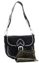 CAMPOMAGGI Horizontal Shoulder Bag Nero CAMPOMAGGI Horizontal Shoulder Bag Nero