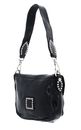 CAMPOMAGGI Horizontal Shoulder Bag Nero CAMPOMAGGI Horizontal Shoulder Bag Nero