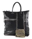 CAMPOMAGGI Horizontal Shopping Bag Nero CAMPOMAGGI Horizontal Shopping Bag Nero