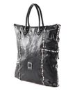 CAMPOMAGGI Horizontal Shopping Bag Nero CAMPOMAGGI Horizontal Shopping Bag Nero