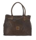 CAMPOMAGGI Everyday Leather Bag Shopping Bag Verde Militare
