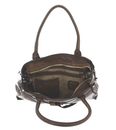 CAMPOMAGGI Everyday Leather Bag Shopping Bag Verde Militare