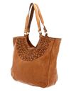 CAMPOMAGGI Woven Leather Bags Shopping Bag L Cammello