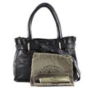 CAMPOMAGGI Everyday Leather Bag Shopping Bag S Nero