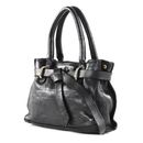 CAMPOMAGGI Everyday Leather Bag Shopping Bag S Nero
