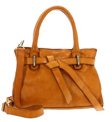 CAMPOMAGGI Everyday Leather Bag Shopping Bag S Giallo