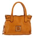 CAMPOMAGGI Everyday Leather Bag Shopping Bag S Giallo