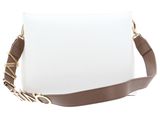 VALENTINO Alexia Crossbody Bag Bianco / Cuoio