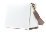 VALENTINO Alexia Crossbody Bag Bianco / Cuoio