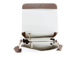 VALENTINO Alexia Crossbody Bag Bianco / Cuoio