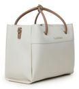 VALENTINO Alexia Shopping Bag Bianco / Cuoio