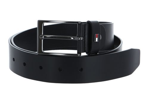 TOMMY HILFIGER SPWM Layton ADJ Belt 3.5 W100 Black