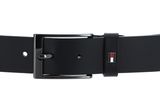 TOMMY HILFIGER SPWM Layton ADJ Belt 3.5 W90 Black TOMMY HILFIGER SPWM Layton ADJ Belt 3.5 W90 Black