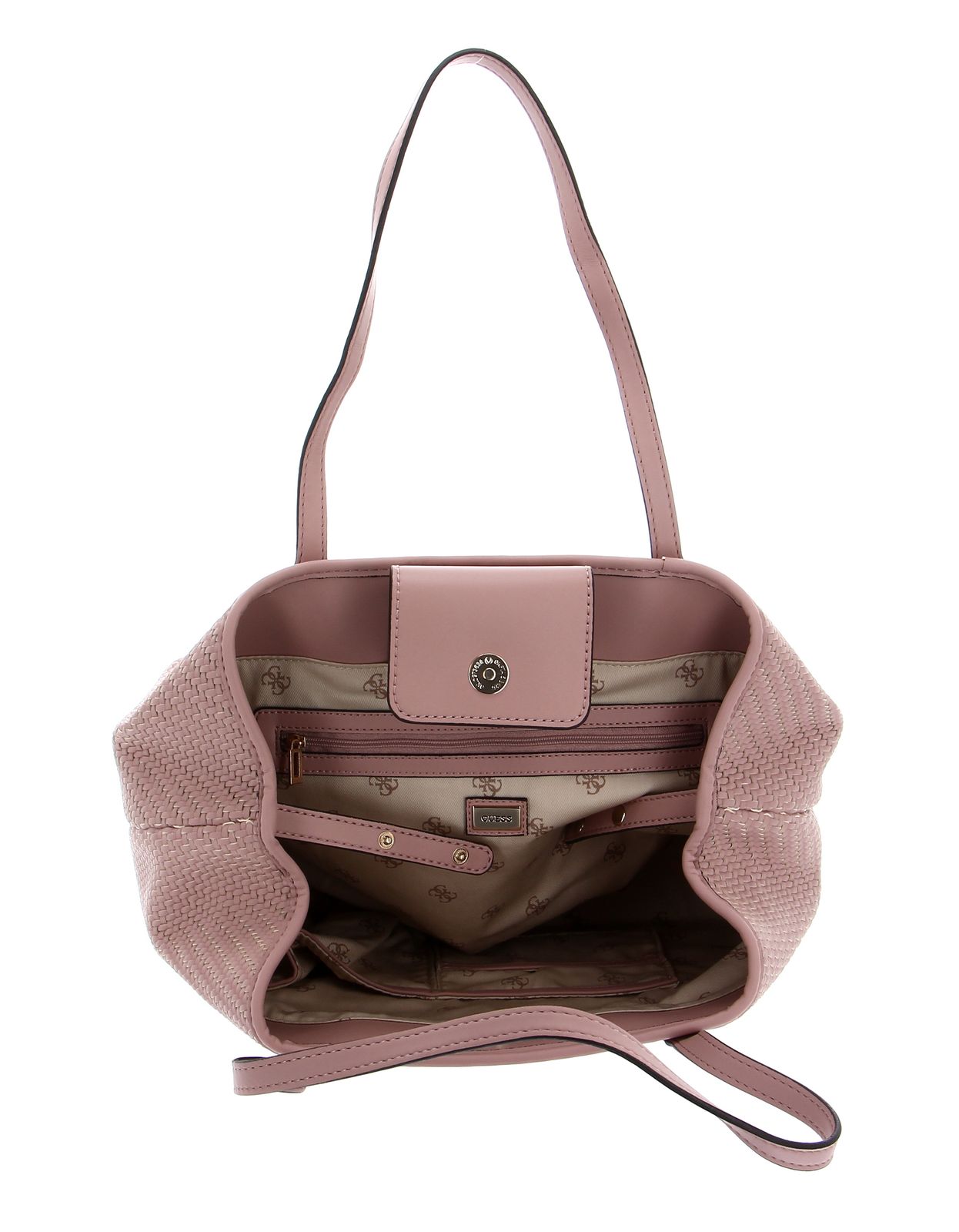 guess vikky tote rosewood
