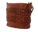 CAMPOMAGGI Edera Bucket Bag Cognac