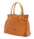 CAMPOMAGGI Everyday Leather Bag Shopping Bag Cammello