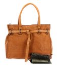CAMPOMAGGI Everyday Leather Bag Shopping Bag Cammello