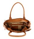 CAMPOMAGGI Everyday Leather Bag Shopping Bag Cammello