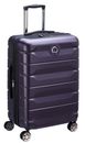 DELSEY PARIS Air Armour 4DR ERW Trolley 68 Dark Purple DELSEY PARIS Air Armour 4DR ERW Trolley 68 Dark Purple