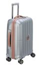 DELSEY PARIS Carrousel 4 Double Rolls Cabine Slim Trolley 55 Platin