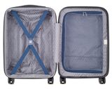DELSEY PARIS Air Armour 4DR Expandable Cabin Trolley 55 Night Blue DELSEY PARIS Air Armour 4DR Expandable Cabin Trolley 55 Night Blue