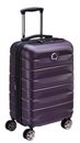 DELSEY PARIS Air Armour 4DR Expandable Cabin Trolley 55 Dark Purple DELSEY PARIS Air Armour 4DR Expandable Cabin Trolley 55 Dark Purple