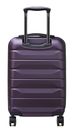 DELSEY PARIS Air Armour 4DR Expandable Cabin Trolley 55 Dark Purple DELSEY PARIS Air Armour 4DR Expandable Cabin Trolley 55 Dark Purple