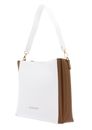VALENTINO Rovere Hobo Bag Bianco / Cuoio VALENTINO Rovere Hobo Bag Bianco / Cuoio