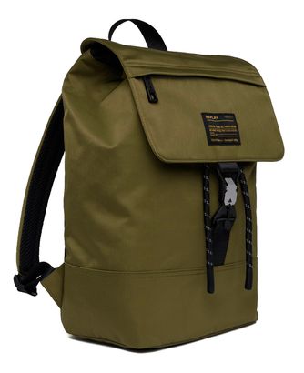 REPLAY Flap Backpack Military Green