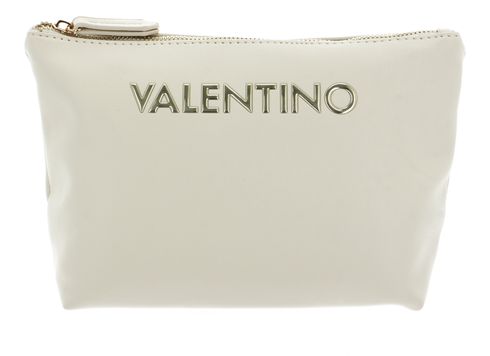 VALENTINO Olive Soft Cosmetic Case Ecru