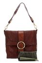 CAMPOMAGGI Shoulder Bag With Flap Cognac