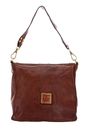 CAMPOMAGGI Shoulder Bag With Flap Cognac
