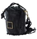 CAMPOMAGGI Traditional Zefiro Bucket Bag Mini Nero