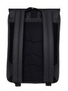 RAINS Buckle Backpack Mini Black RAINS Buckle Backpack Mini Black
